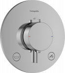 Du&scaron;o termostatinis mai&scaron;ytuvas Hansgrohe Ecostat Comfort S įmontuojamas, 2 įrenginiams, su apsaugos sistema, chromas 33718000