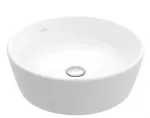 Vannas istabas izlietne Villeroy & Boch Architectura, Uz virsmas, bez pārplūdes, CeramicPlus, diametrs 45 cm, augstums 155 mm, Balts, 5A2546R1