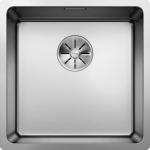 Virtuvės kriauklė BLANCO ANDANO 400-U SATIN InFino O.AF Nerūdijantis plienas, satininis blizgus 522959