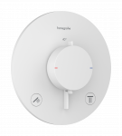 Du&scaron;o mai&scaron;ytuvas Hansgrohe Ecostat Comfort S įmontuojamas su termostatu, 2 jungtys matinis baltas 33715700