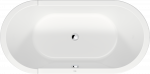 Vonia Duravit Starck, 160x80 cm, akrilas, balta 700409000000000