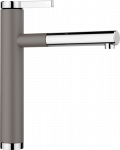 Virtuvės mai&scaron;ytuvas BLANCO LINEE-S Volcano grey / Chromuotas HD 526956
