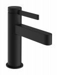 Vonios praustuvo mai&scaron;ytuvas Hansgrohe Finoris 100 su Push-Open, EcoSmart, CoolStart, matinis juodas 76012670