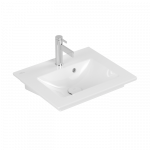 Villeroy & Boch Venticello vonios praustuvas 50x42 cm su CeramicPlus pavir&scaron;iumi, balta 412450R1