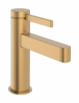 Vonios kriauklės mai&scaron;ytuvas Hansgrohe Finoris 100 su Push-Open, EcoSmart, CoolStart, poliruota bronza 76012140