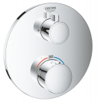 Du&scaron;o mai&scaron;ytuvas Grohe Grohtherm įmontuojamas su termostatu Chromas 24075000