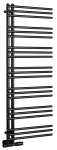 AQUALINE Poseidon rank&scaron;luosčių džiovintuvas / radiatorius 134x55 cm, 501 W, juodas PS513B