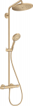 Du&scaron;o sistema Hansgrohe Pulsify 260 2 jet su termostatu ShowerTablet Select 400, bronza