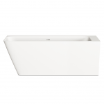 Vonia PAA QUADRO CORNER A Silkstone 1600x750 mm balta