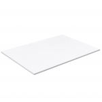 Darbo pavir&scaron;ius Kame Soft, su apvaliais kampais 61cm Baltas Matinis HPL WP/6-3/H16-SFT