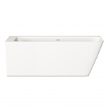 Vonios PAA QUADRO CORNER D SilkStone 1600x750 mm Balta