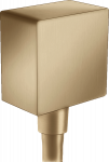 Du&scaron;o i&scaron;vada Hansgrohe Fixfit Square su atbuliniu vožtuvu, poliruota bronza 26455140
