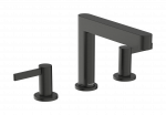 Vonios praustuvo mai&scaron;ytuvas Hansgrohe Finoris 110 įmontuojamas su Push-Open vožtuvu, EcoSmart, matinės juodos chromas 76033340