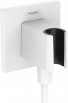 Du&scaron;o i&scaron;vada Hansgrohe Fixfit E su laikikliu, matinė balta 26889700