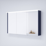 Kame Exclusive LOFT veidrodinė spintelė 100x71 cm, MC3DML/100-70/D20-LFT DARK BLUE
