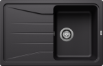 Virtuvinė plautuvė BLANCO SONA 45 S SILG PDUR Black O.AF SILGRANIT&trade; 525970