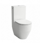 Tualetas Laufen Pro, 360x650 mm, su dangčiu SC Slim, horizontalus nuvedimas, įvadai i&scaron; &scaron;ono, baltas, H8679530009701
