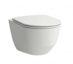 Pakabinamas tualeto puodas Laufen Pro, SC Slim dangtis 360x530 mm, baltas