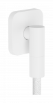 Du&scaron;o i&scaron;vadas Hansgrohe FixFit Fine Q, matinė balta 28884700