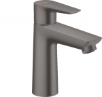 Hansgrohe Talis E 110 praustuvo mai&scaron;ytuvas, su pop-up, matinė juoda chromo (71710340)
