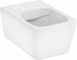 Pakabinamas unitazas Hansgrohe EluPura Q, Rimfree AquaFall Flush, HygieneEffect, baltas 62022450