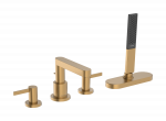 Vonios mai&scaron;ytuvas Hansgrohe Finoris ant vonios kra&scaron;to, sBox, Poliruota bronza 76444140