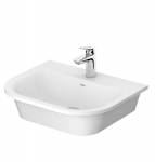 PAA VARIO akmens masės praustuvas 595x470 mm, baltas