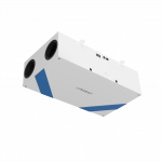 Rekuperatorius AIROBOT-L-PRO-ERV 250 m3/h 69 l/s su drėgmės atgavimu, montavimas lubos / grindys, baltas