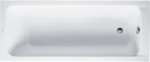 Vonia Duravit D‑Code, 170x70 cm, akrilas, balta 700098000000000