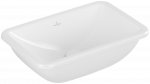 Villeroy & Boch Loop&Friends praustuvas 54x34 cm TitanCeram keramika su CeramicPlus apdaila įmontuojamas baltas 4A5701R1