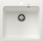 Virtuvinė kriauklė BLANCO NAYA 5 SILG PDUR White O.AF SILGRANIT&trade; 526582