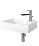 Praustuvas PAA STEO MINI Akmens masė 470x310 mm, balta