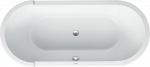 Vonia Duravit Starck, 180x80 cm, akrilas, balta 700010000000000