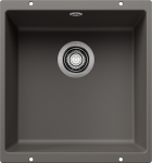 Virtuvės praustuvas BLANCO ROTAN 400-U Volcano grey O.AF SILGRANIT&trade; 527328