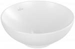 Villeroy & Boch Loop&Friends praustuvė D38 cm TitanCeram keramika su CeramicPlus, ant stalvir&scaron;io, balta 4A4501R1