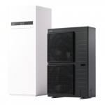 PANASONIC &Scaron;ilumos siurblys oras-vanduo Aquarea T-Cap viskas viename K karta 12kW Boileris 185L WH-ADC0912K9E8AN / WH-UXZ12KE8 12kW -