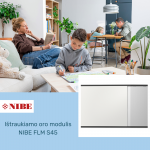 I&scaron;traukiamo oro modulis NIBE FLM S45