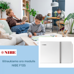 I&scaron;traukiamo oro modulis NIBE F135