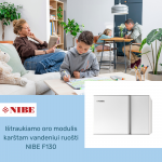 I&scaron;traukiamo oro modulis kar&scaron;tam vandeniui ruo&scaron;ti NIBE F130