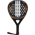 ADIDAS match juoda/oranžinė 2026 padelio raketė