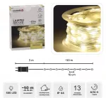 LED girlianda ant ritės, 500 LED, 53 m, &scaron;iltai balta