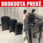 3 lagaminų rinkinys TR2249A BROKAS
