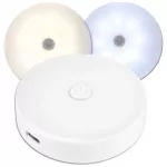 Belaidė LED sieninė lempa, balta, USB B16
