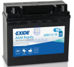 Exide AGM12-18 moto akumuliatorius 18Ah 12V 181x77x167