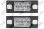 Abakus L40-210-0001LED numerio ap&scaron;vietimo žibintas 2vnt.