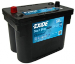 Exide EK508 akumuliatorius AGM 50Ah 800A 260x173x206