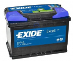 Exide EB740 akumuliatorius 12V 74Ah 680A 278x175x190mm (-+)
