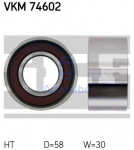 SKF VKM74602 paskirstymo diržo įtempiklis 58x30x28