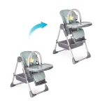 Kidnort Jordgubbe Foggy Green Maitinimo kėdutė