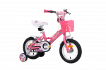 QUURIO BIKE vaiki&scaron;kas dviratis, dydis 12&rdquo;, rožinis, J24Y019